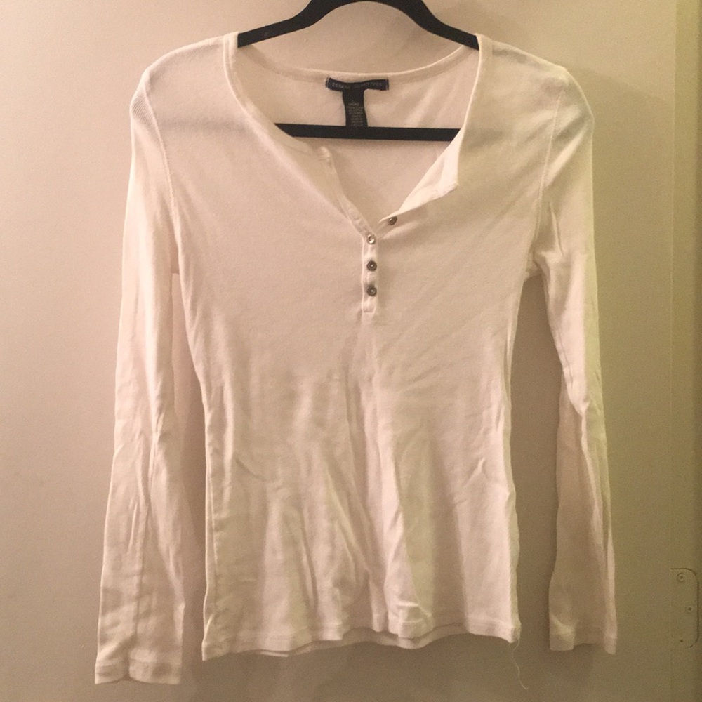 White sweater shirt
